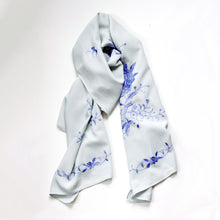 Load image into Gallery viewer, Embrodered Silk Scarf
