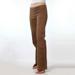 Bell-bottom cotton velvet corduroy pants